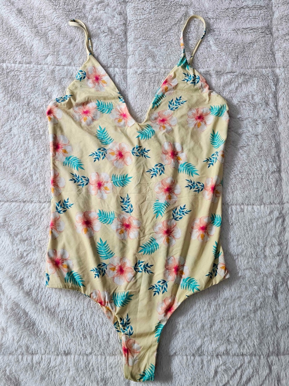 MAI Underwear Everyday Bodysuit Vintage Paradise Print | Size S